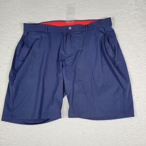 Redvanly Golf Shorts Mens XXL Navy Blue Stretch Performance Active Athletic 9in